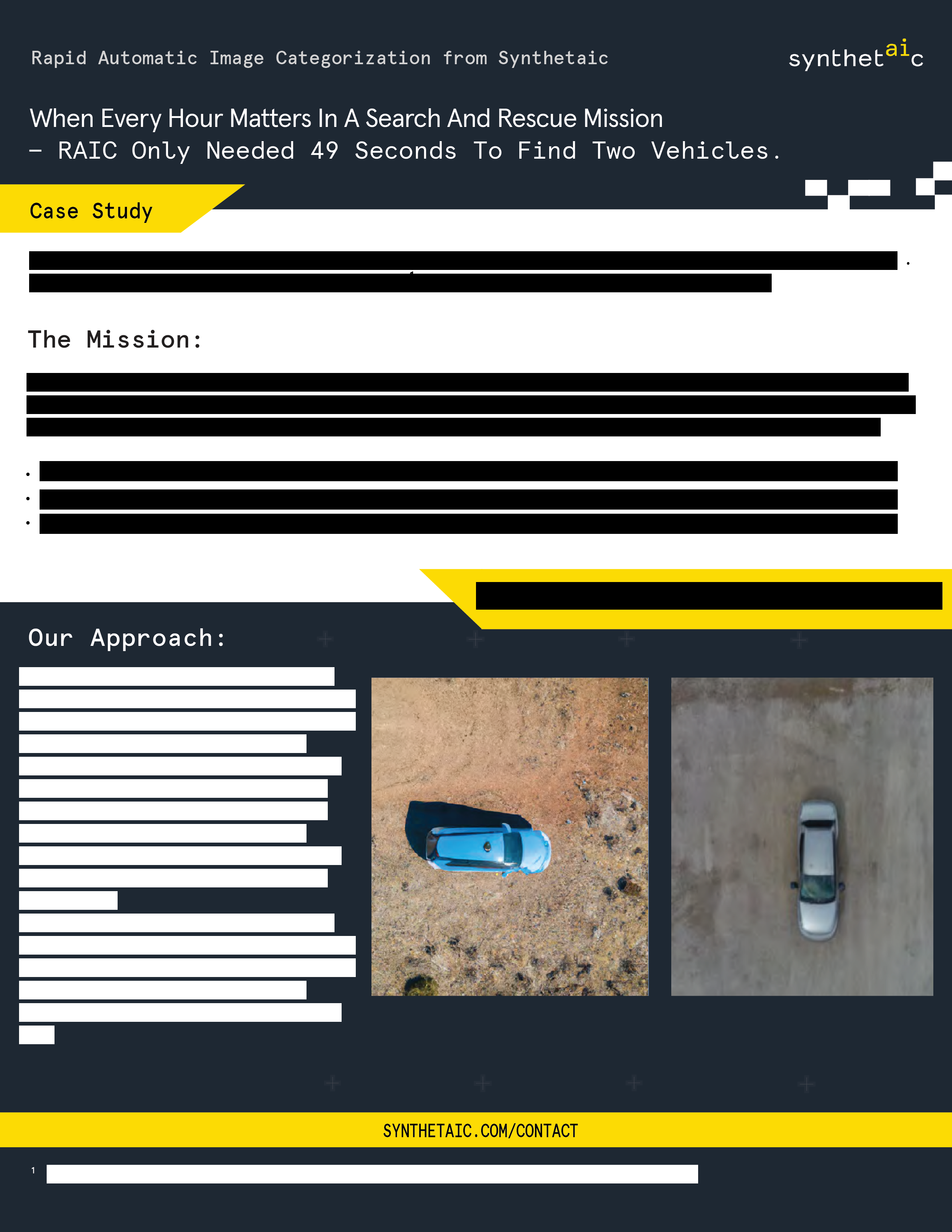 RAIC Search and Rescue Case Study